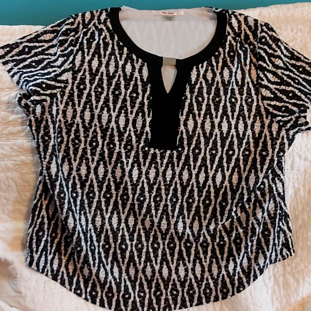 Tan Jay Short Sleeve Top